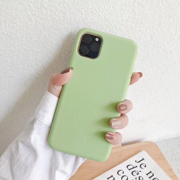 Wholesale iPhone 11 Pro Max (6.5 in) Full Cover Pro Silicone Hybrid Case (Spearmint Green)